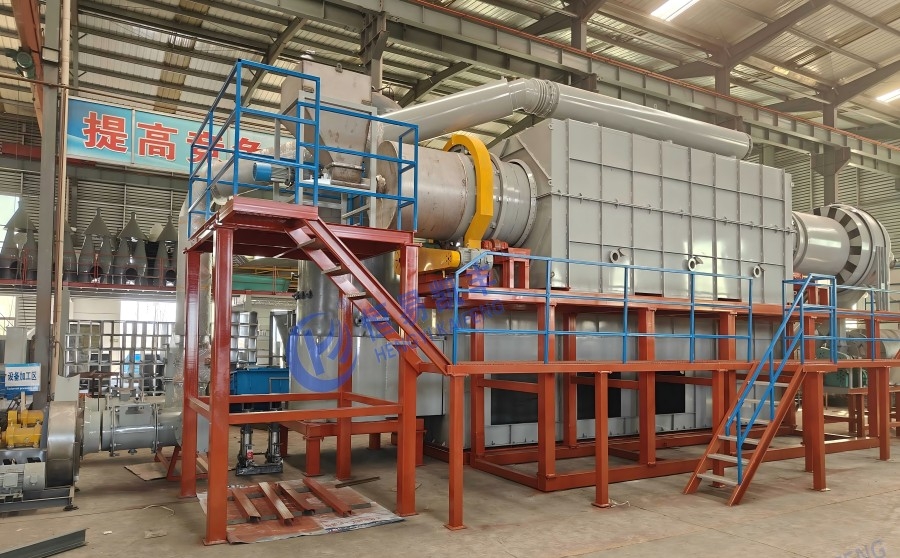 椰壳炭化炉,果壳炭化炉,炭化回转窑生产厂家